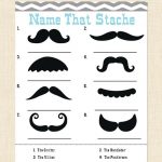 Chad Howadd (Chadhowadd) On Pinterest   Name That Mustache Game Printable Free