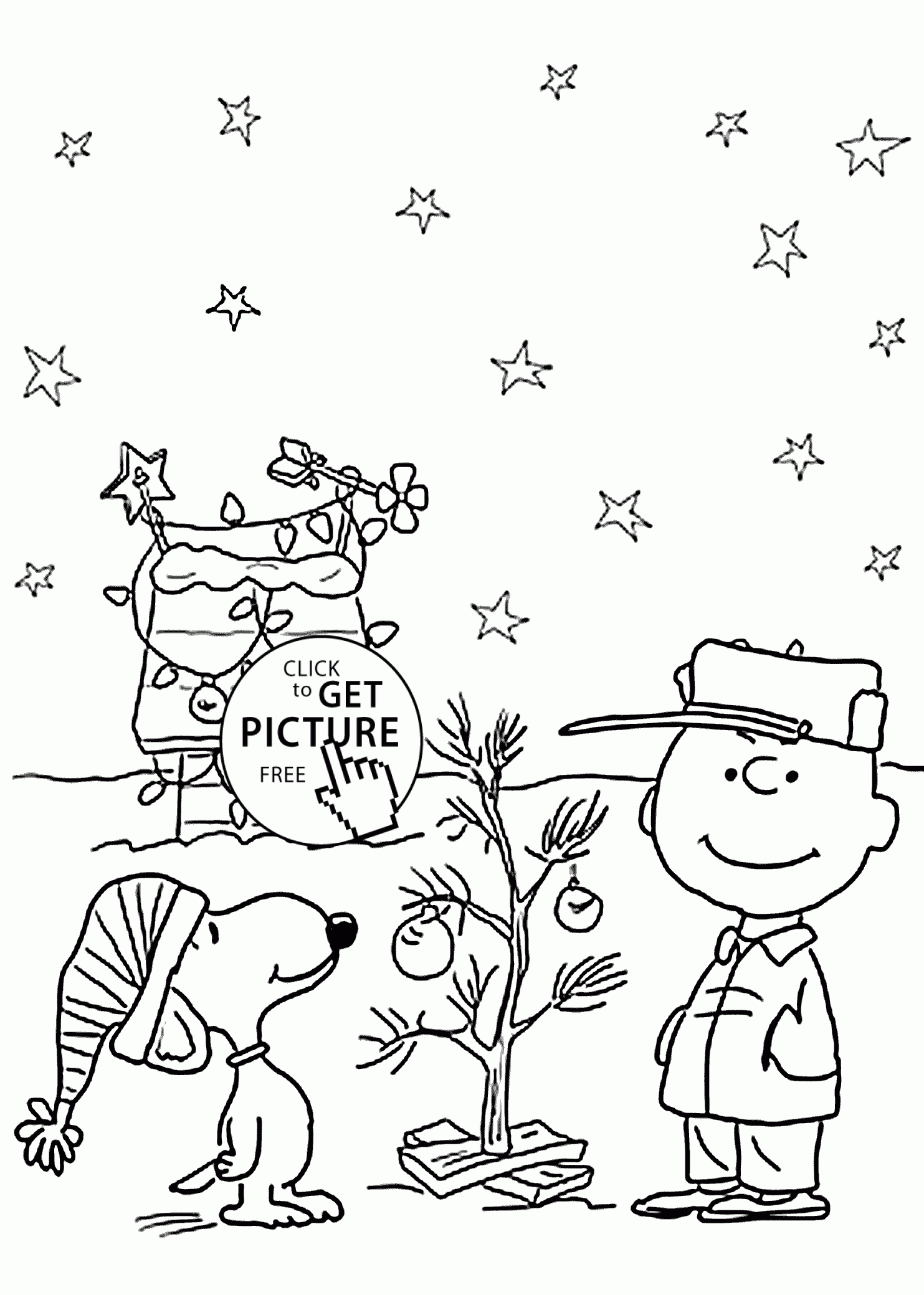 Charlie Brown And Christmas Coloring Pages For Kids, Printable Free - Free Printable Christmas Coloring Pages And Activities
