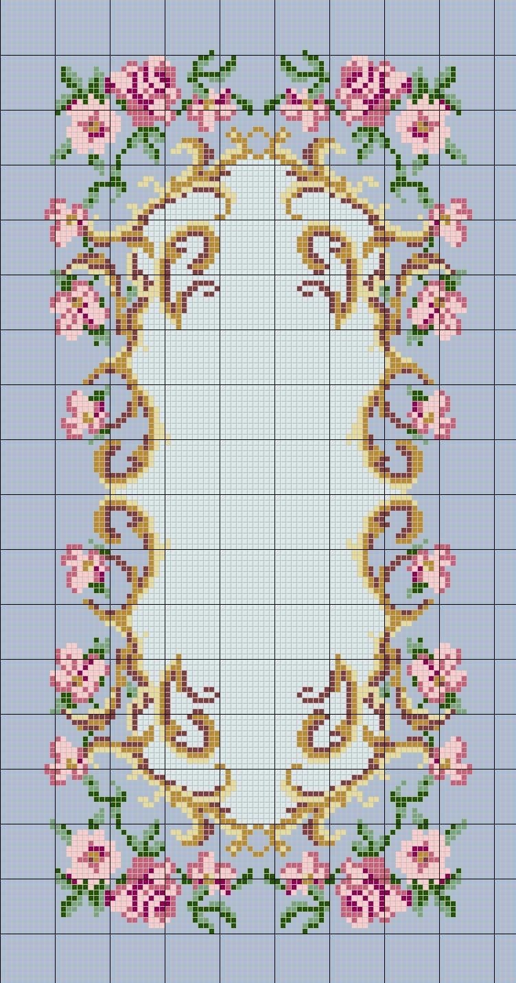 Charted Wool Latch Hook Kits In Floral Designs - Free Printable Latch Hook Patterns