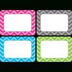Chevron Name Tags/labels   Multi Pack   Tcr5526 | Teacher Created   Free Printable Name Tags For Teachers