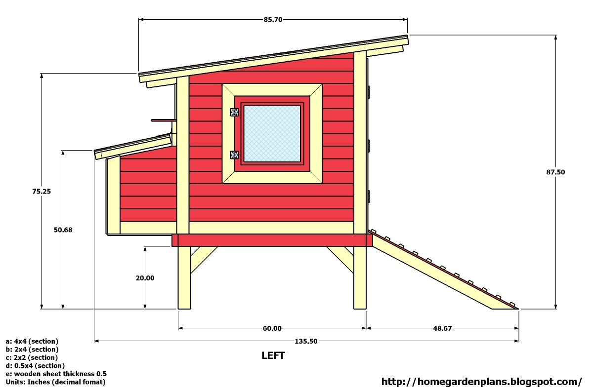 Chicken Coop Blueprints Free Download Info | Coop Channel - Free Printable Chicken Coop Plans