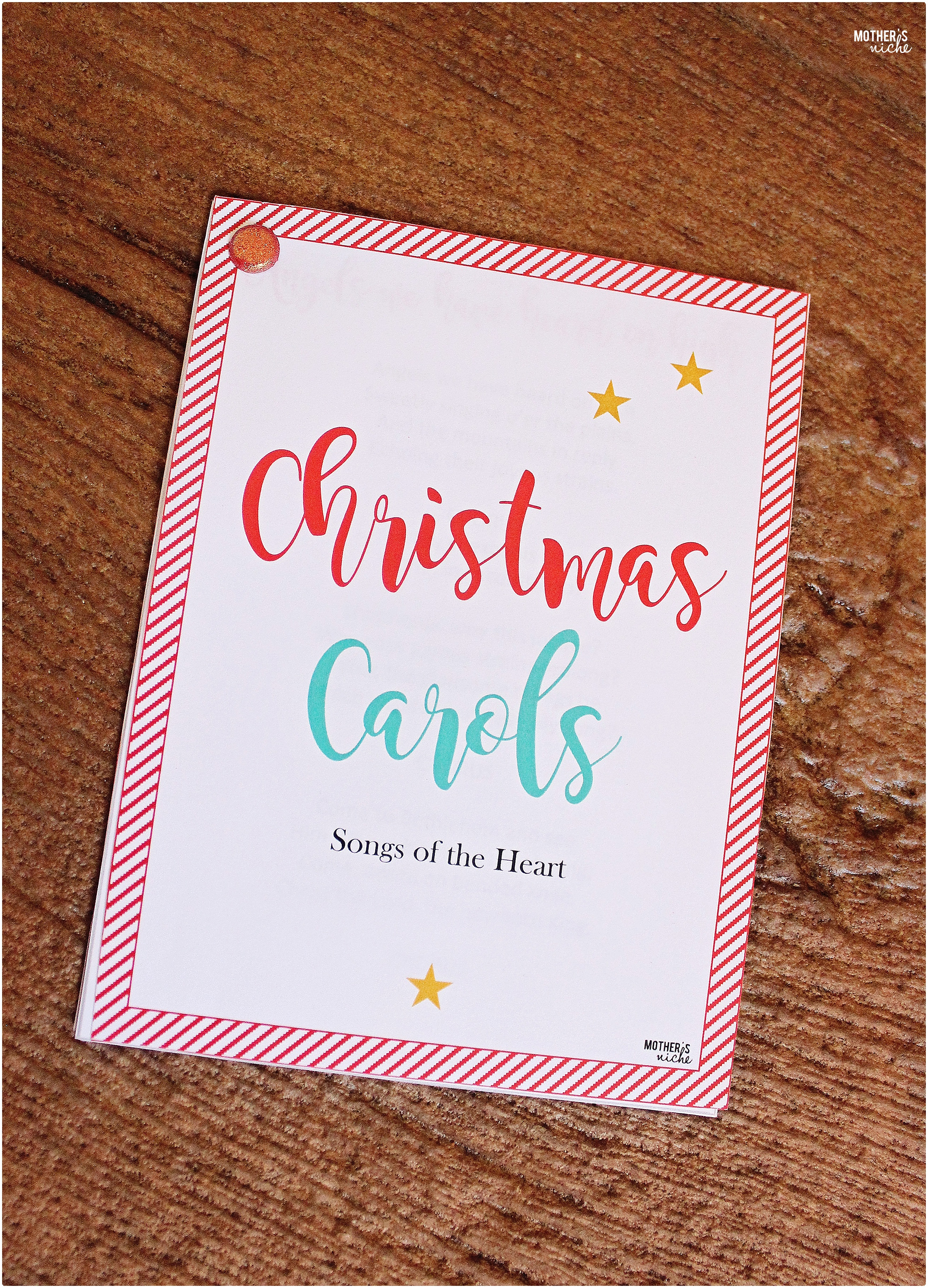 Christ-Centered Christmas Carols: Free Printable - Free Printable Christmas Carols Booklet