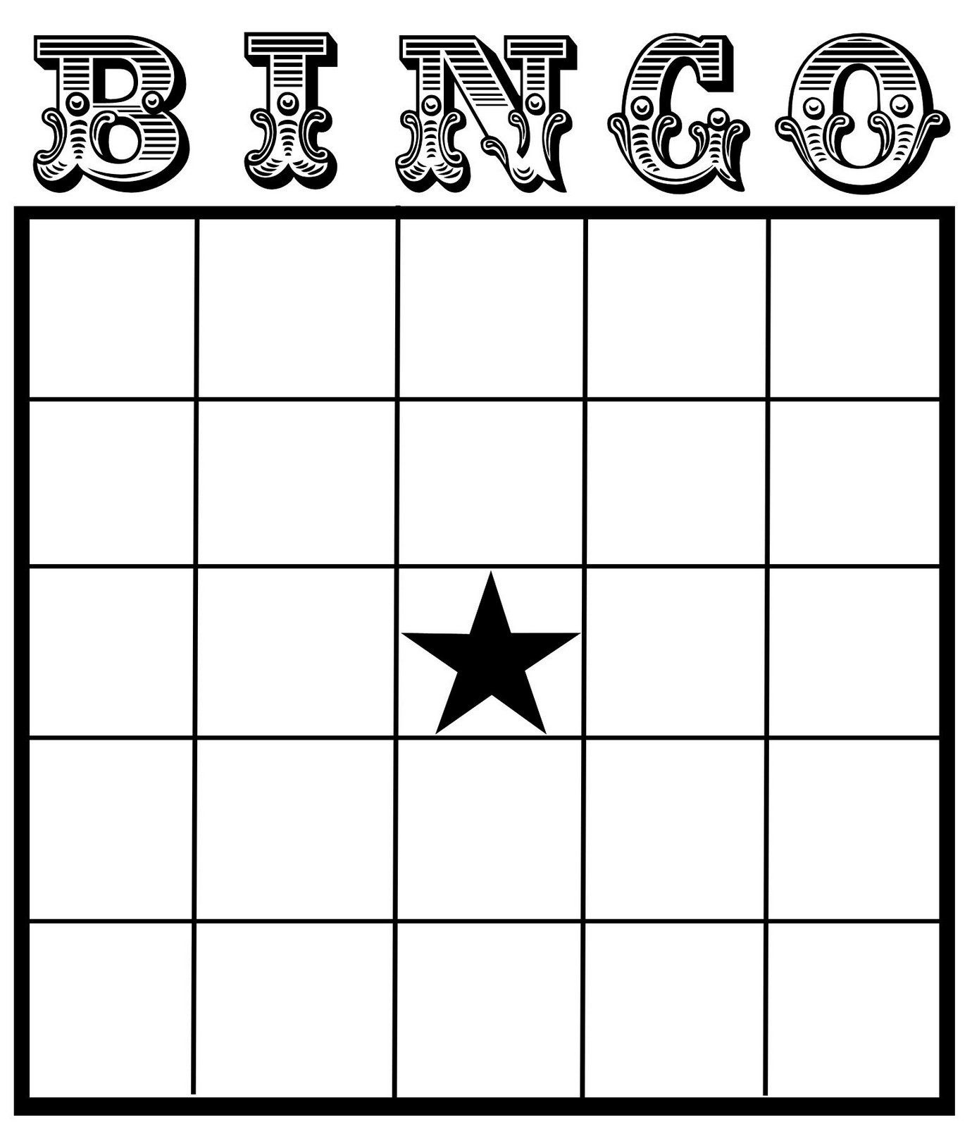 making bingo cards for classroom