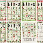 Christmas Bingo Game   Simply Fresh Designs   Free Printable Christmas Bingo