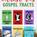 Christmas Gospel Tracts (Free Printables)   Flanders Family Homelife   Free Bible Tracts Printable
