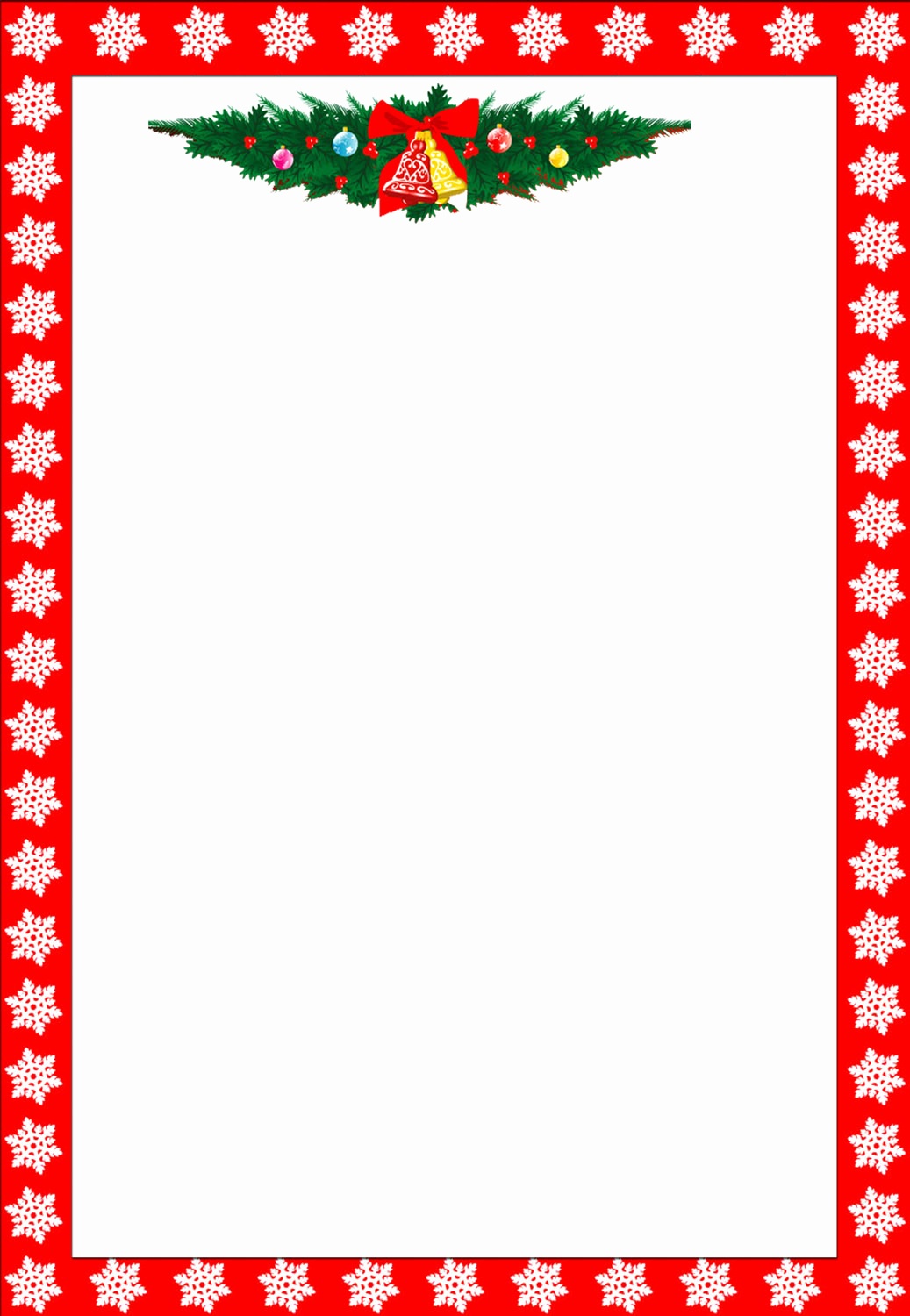 Christmas Letterhead Template Free Free Printable Christmas - Free Printable Christmas Stationary Paper