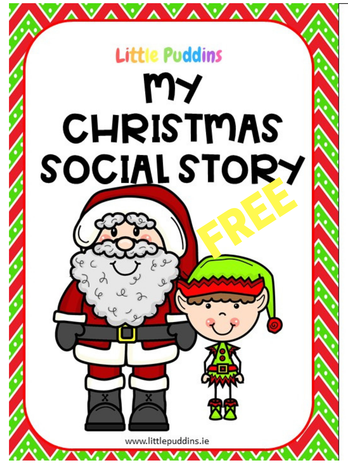 Christmas Social Story – Little Puddins Free Printables - Free Printable Social Stories