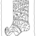 Christmas Stocking To Color Free Printable Christmas Coloring Pages   Free Printable Christmas Coloring Pages And Activities
