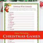Christmas Word Scramble (Free Printable)   Flanders Family Homelife   Free Printable Religious Christmas Games