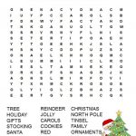 Christmas Word Search Free Printable | Christmas | Free Christmas   Free Printable Christmas Word Search