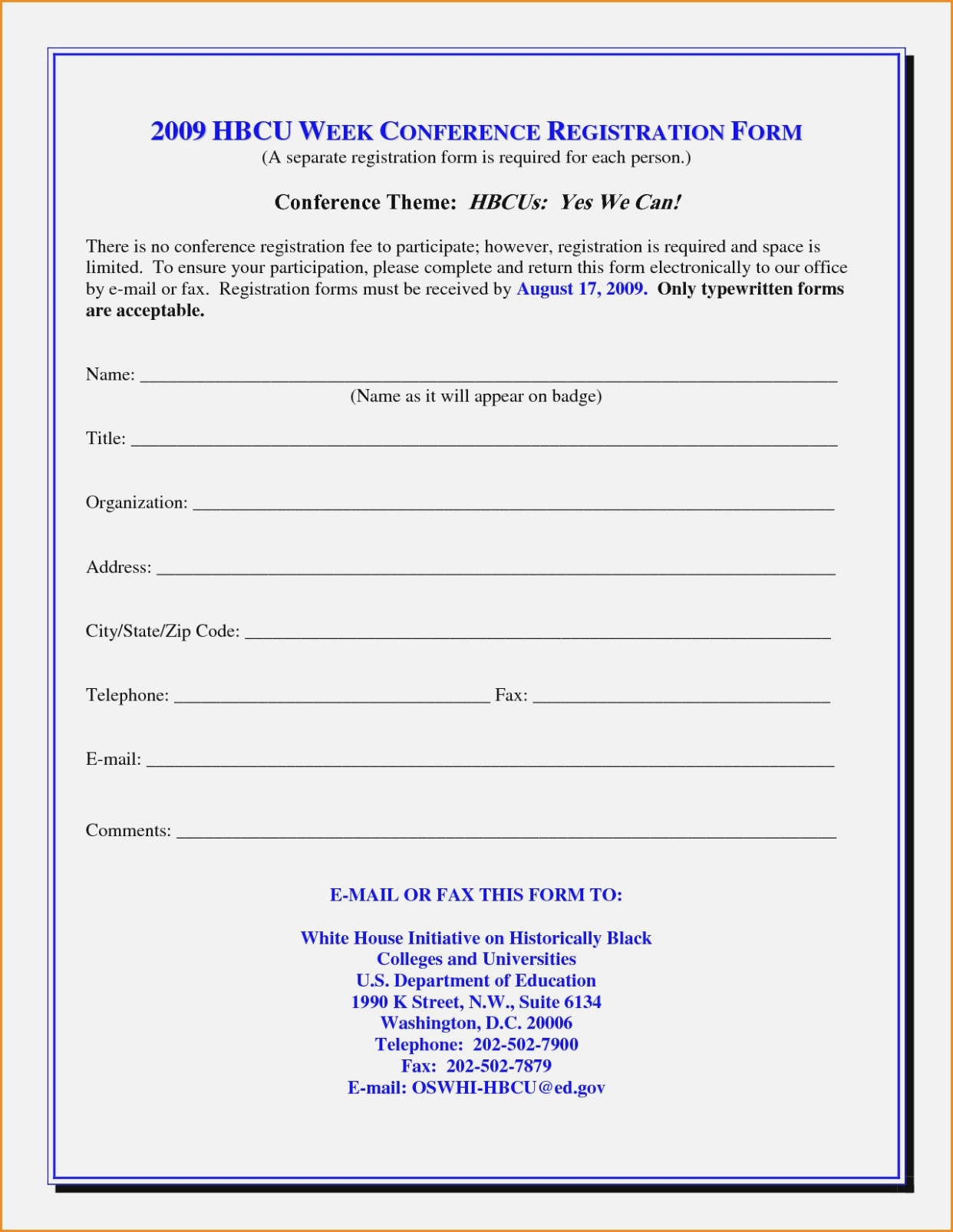 Church Membership Form Template Word New Printable Vbs Registration - Free Printable Membership Forms