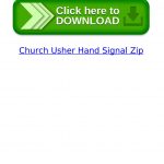 Church Usher Hand Signal Zipviemucnewee   Issuu   Free Printable Church Usher Hand Signals
