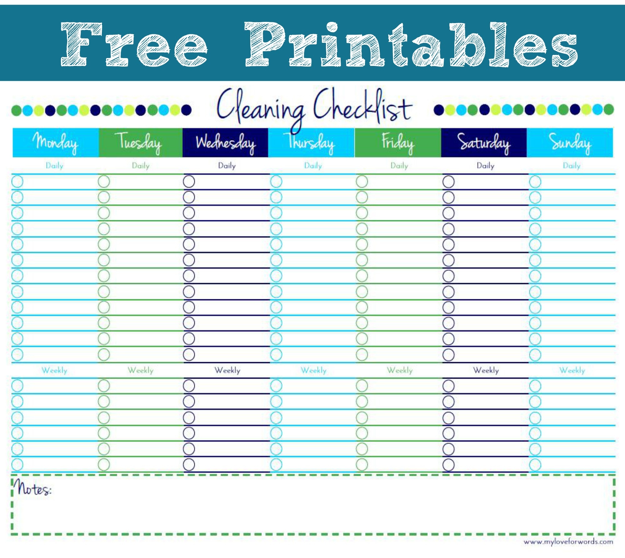 free-printable-cleaning-schedule-template