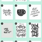 Coffee Free Printables: 180+ Ultimate Guide | Printable Decor, Free   Free Coffee Printable Art