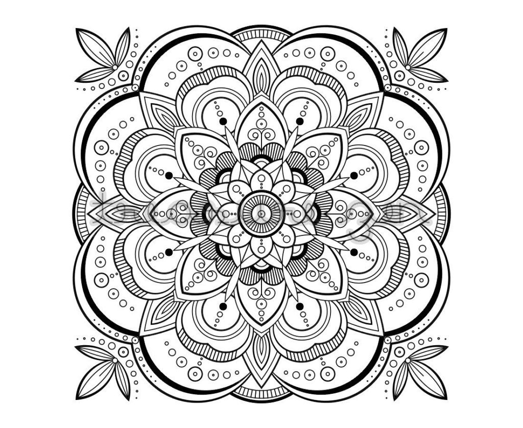 Coloring Book World: 48 Splendi Mandala Coloring Pages Pdf. Animal - Free Printable Mandalas Pdf