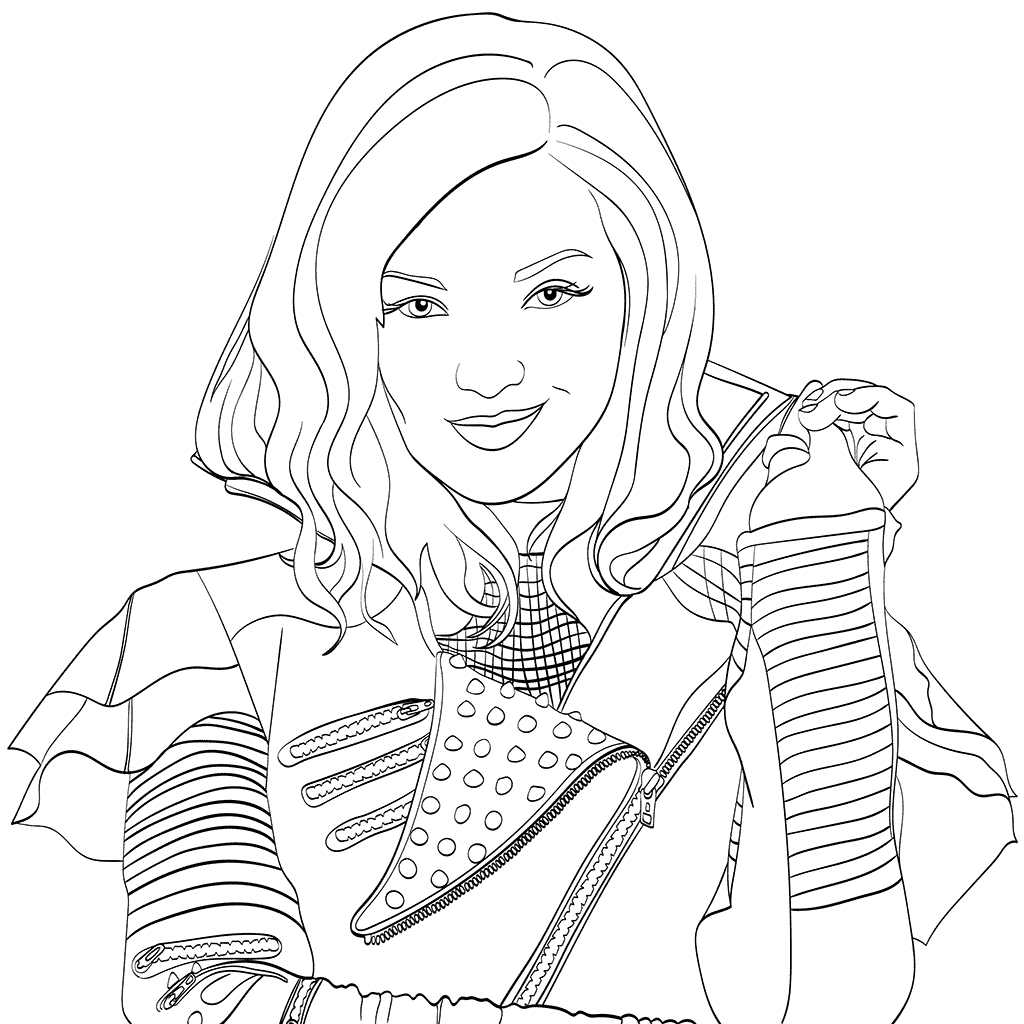 Coloring Book World ~ Descendants Coloring Book Walmart Near Me - Free Printable Descendants Coloring Pages