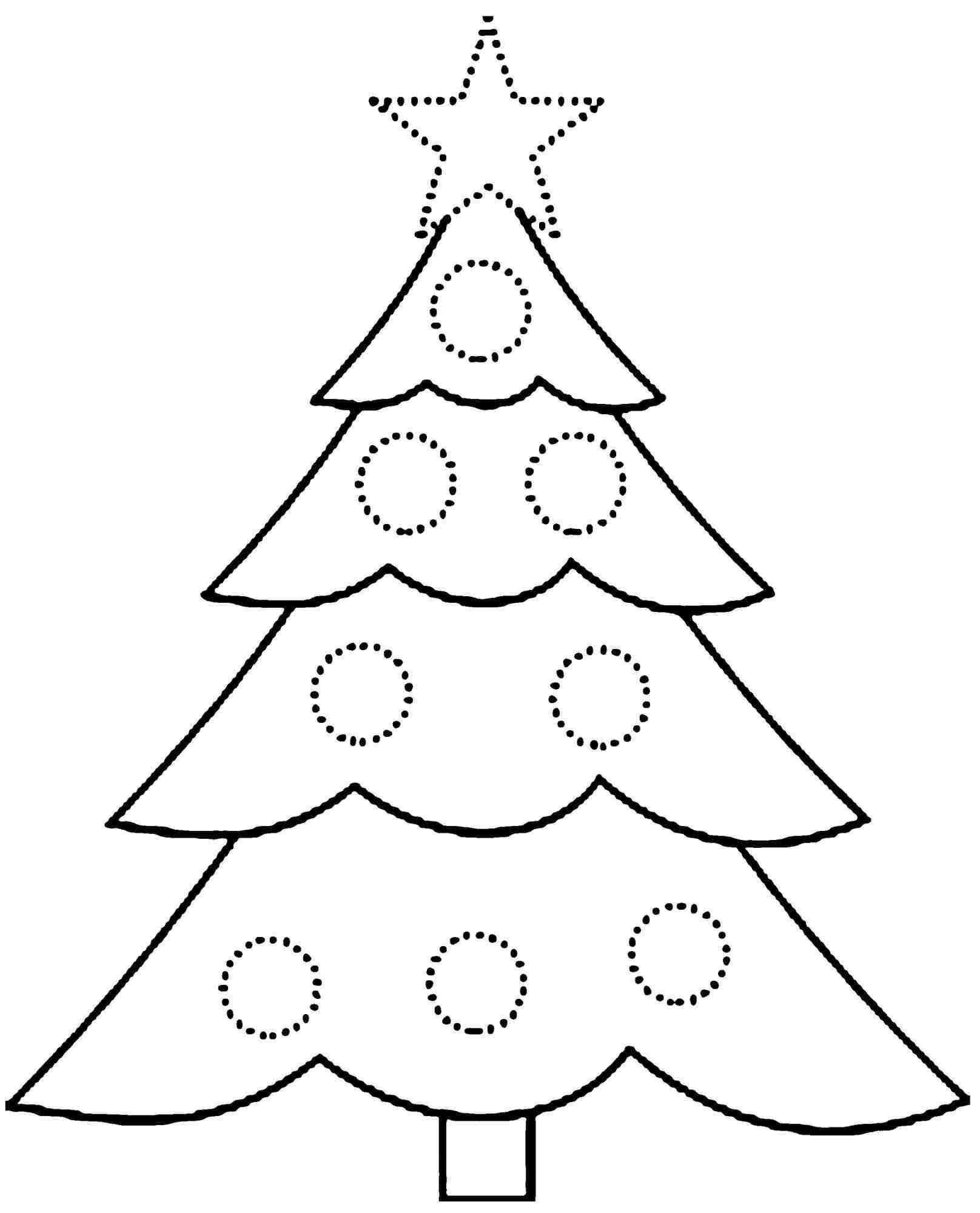 Coloring Book World ~ Free Printable Christmas Tree Coloring Pages - Tree Coloring Pages Free Printable