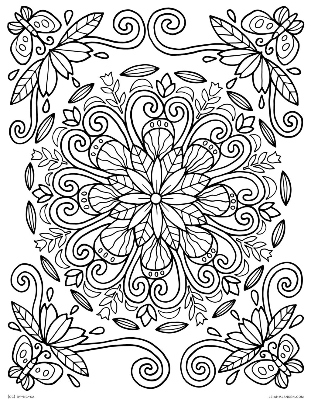 Coloring Book World ~ Lmjg Page Spring Mandala Free Pages Book World - Spring Coloring Sheets Free Printable