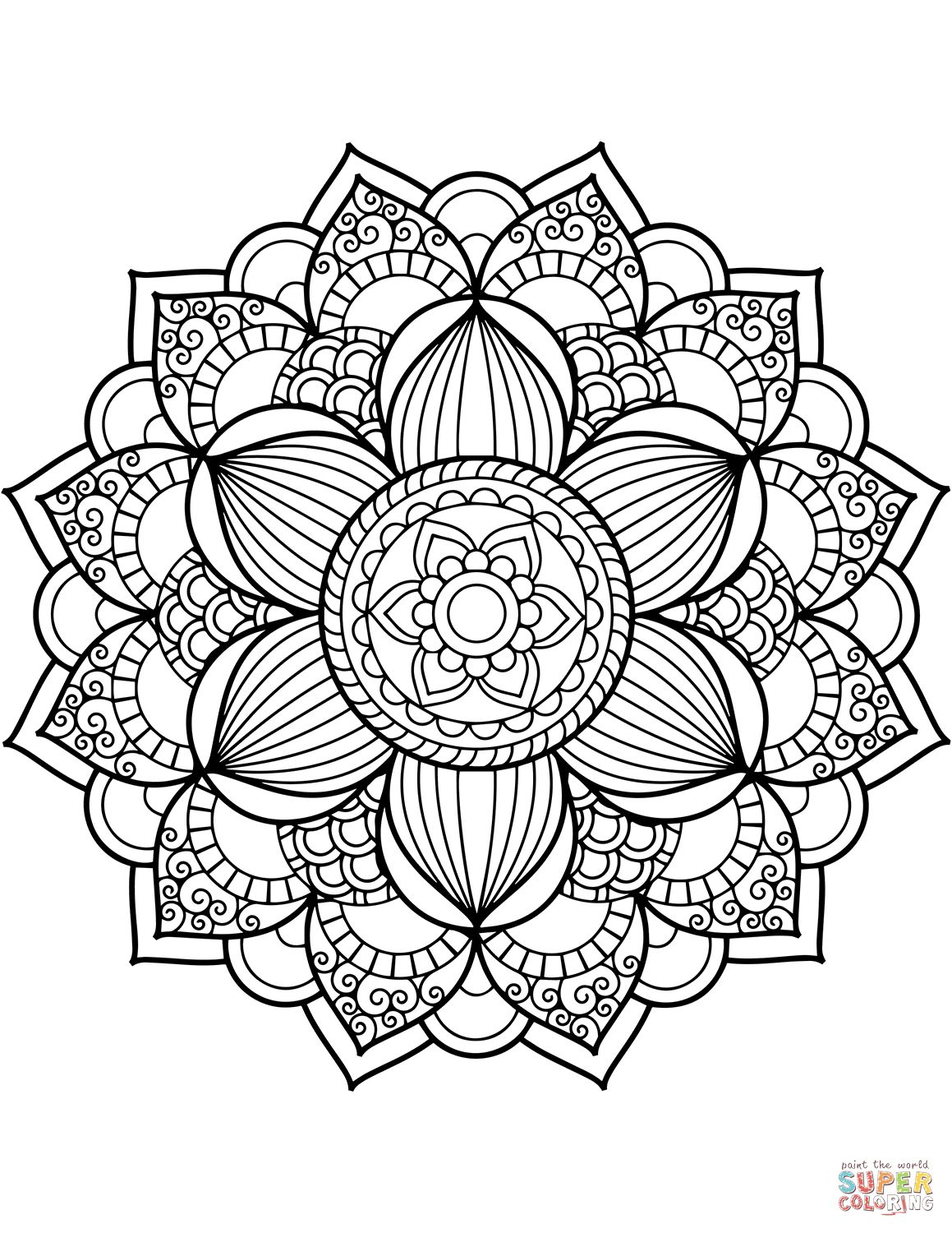 Coloring ~ Coloring Page Peep Pagesanced Mandala Pdf Fascinating - Free Printable Mandalas Pdf