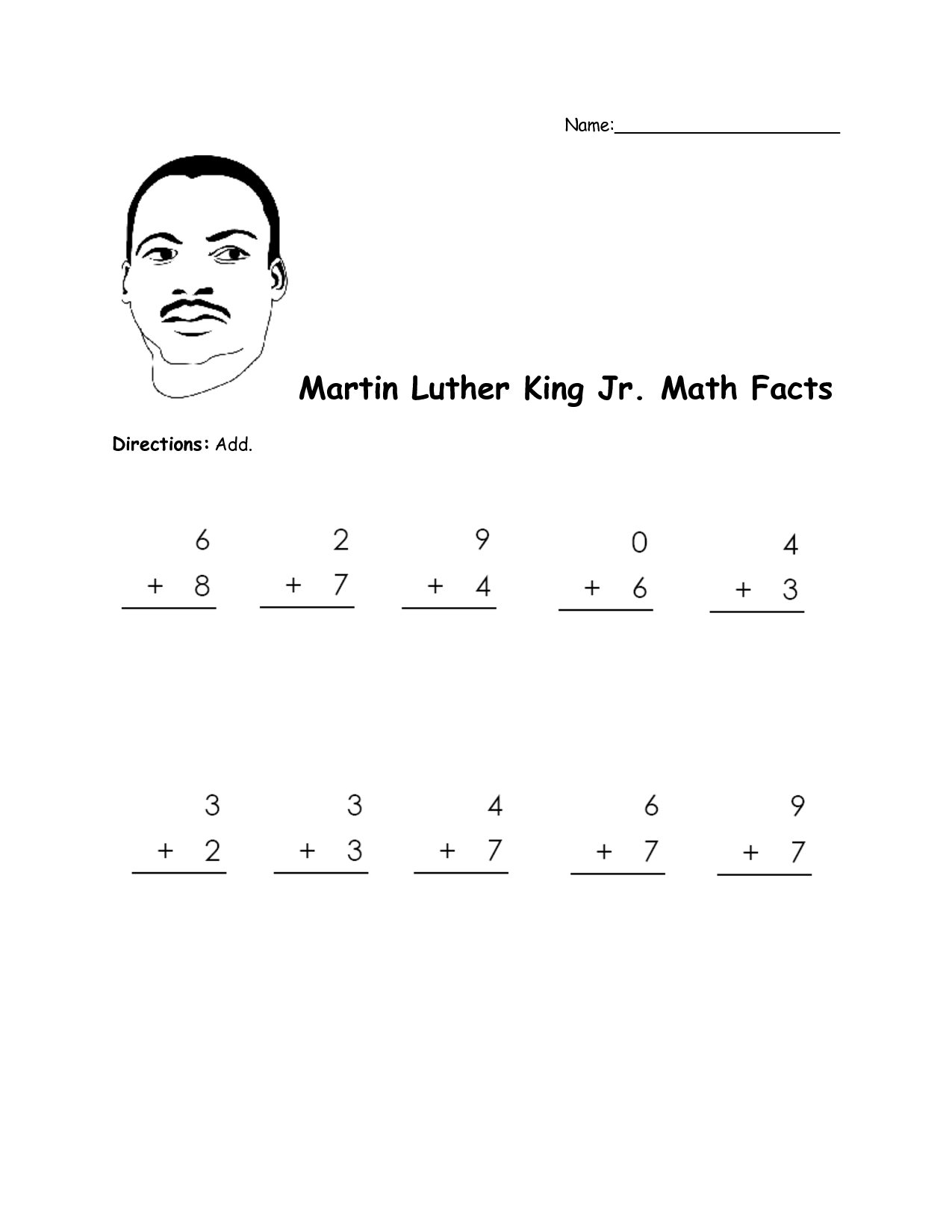 Coloring ~ Martin Luther King Reading Comprehension Exercises 16684 - Free Printable Martin Luther King Jr Worksheets