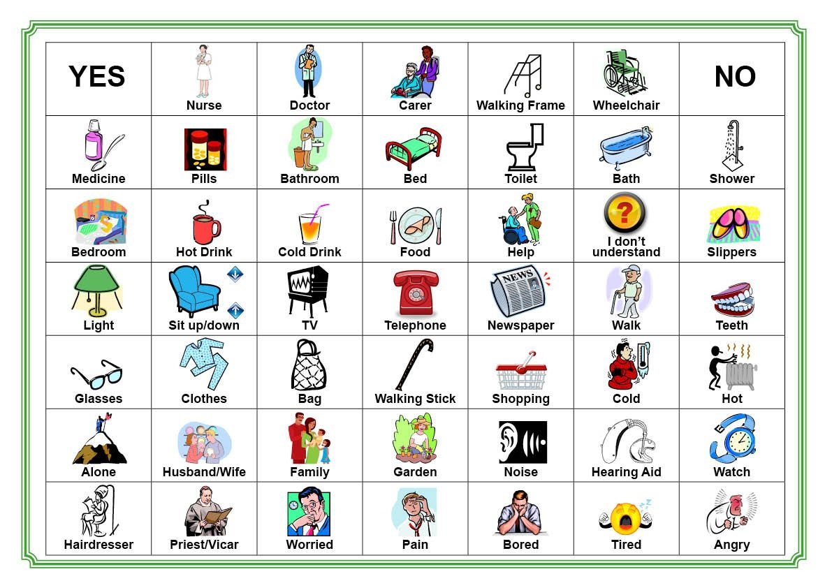 Alphabet Letter Communication Board Free Printable Alphabet Letters 