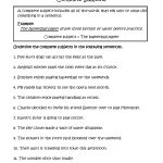 Complete Subjects Worksheets | Englishlinx Board | Subject   Free Printable Subject Predicate Worksheets 2Nd Grade