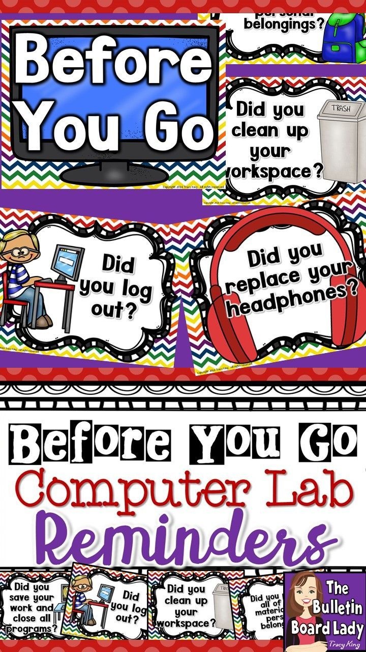 Free Printable Computer Lab Posters Free Printable