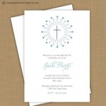 Confirmation Invitation Template | Confirmation Template | Communion – Free Printable First Communion Invitation Templates