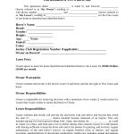 Contract For Rent To Own Home Forms   Free Printable Documents   Free Printable Documents