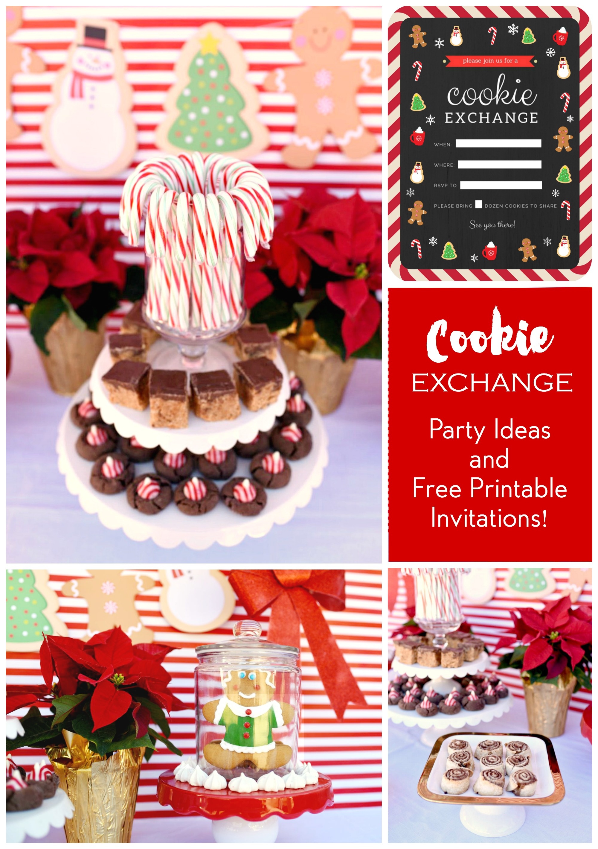 Cookie Exchange Party + Free Party Invitations - Make Life Lovely - Free Printable Cookie Decorating Invitations