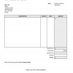 Copy Of A Blank Invoice Invoice Template Free 2016 Copy Of Blank   Free Bill Invoice Template Printable