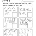 Count And Write Worksheet   Free Kindergarten Math Worksheet For Kids   Free Printable Counting Worksheets
