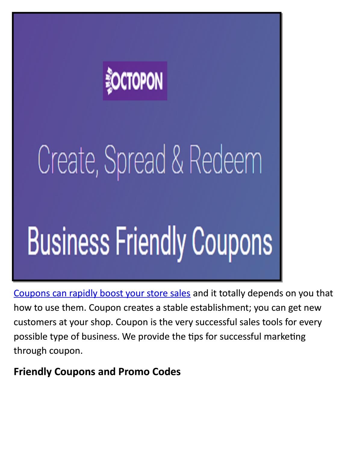 Create Your Own Coupon Free Printableoctopon Inc - Issuu - Create Your Own Coupon Free Printable