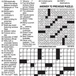 Crosswords Archives | Tribune Content Agency   Free Daily Printable Crosswords