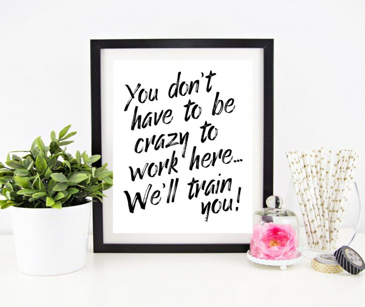 Free Printable Funny Office Signs