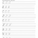 Cursive Writing Paper Template   Floss Papers   Free Printable Cursive Practice