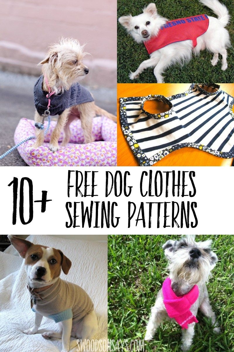 Cutest Paid &amp;amp; Free Printable Dog Clothes Patterns | Free Sewing - Dog Sewing Patterns Free Printable