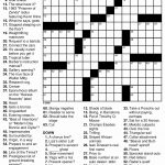 Daily Crossword Puzzle Printable – Rtrs.online   Free Printable Crosswords Medium