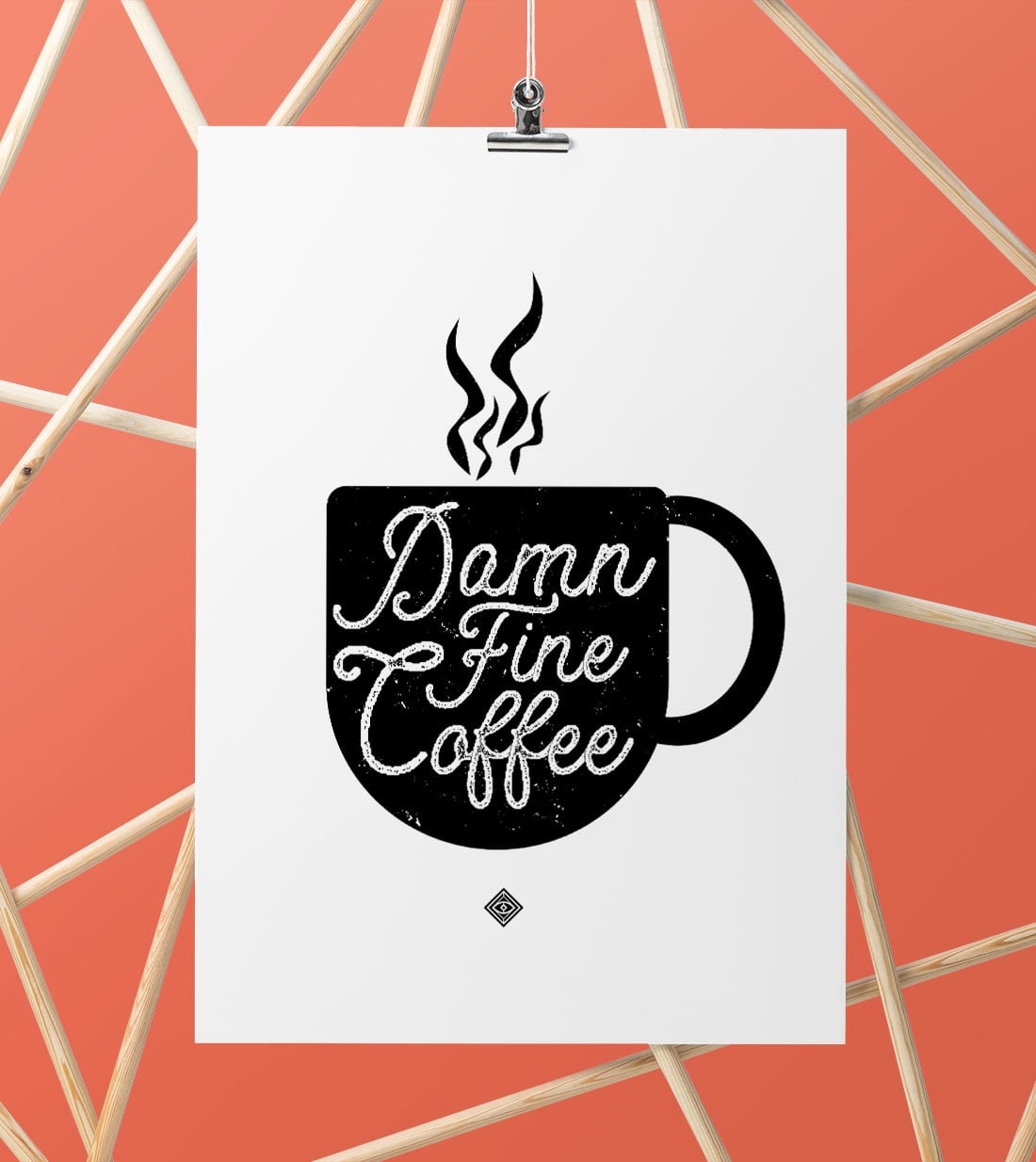 Damn Fine Coffee Free Printable • Little Gold Pixel - Free Coffee Printable Art