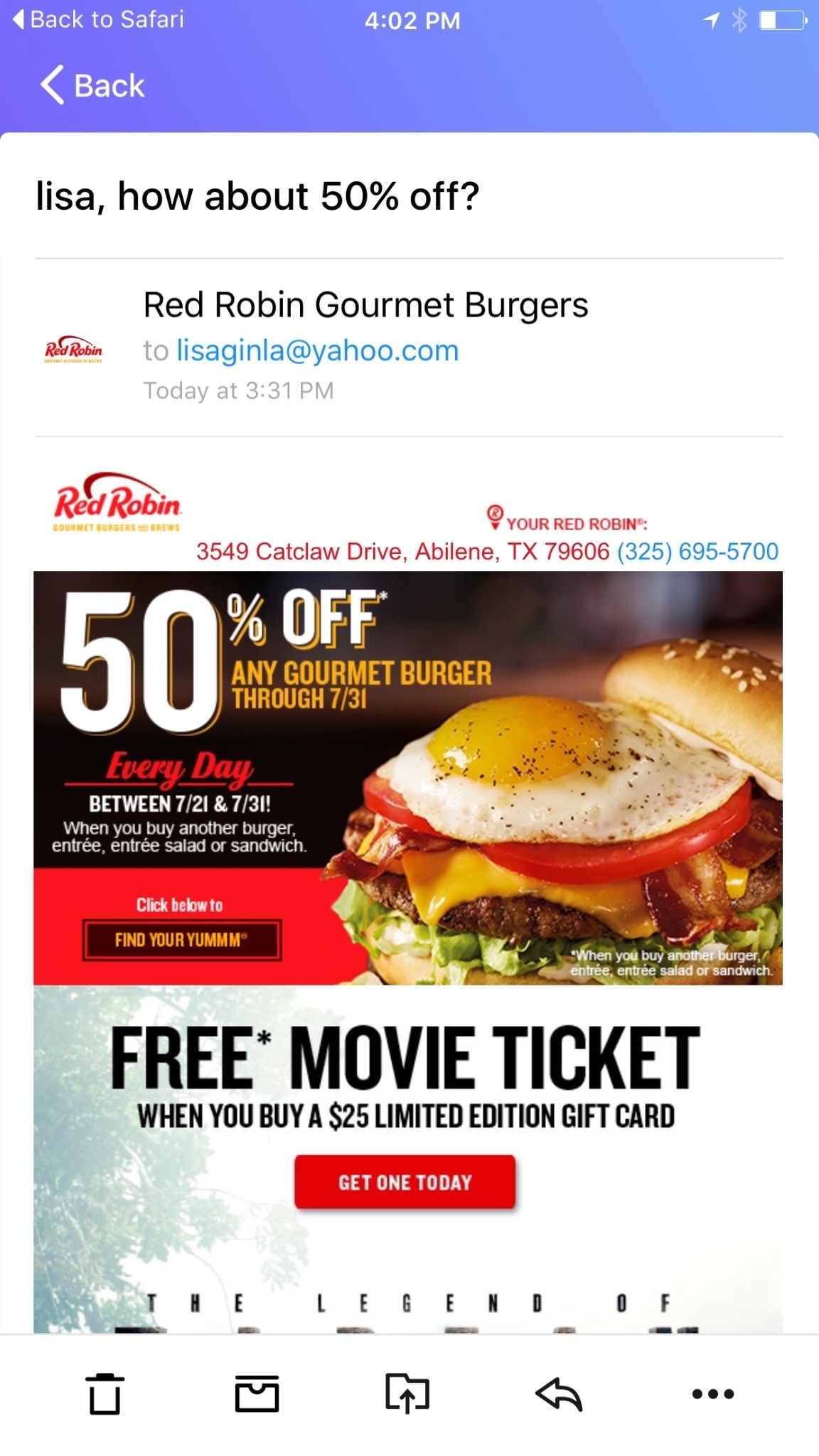 Deals At Red Robin / Valentines Coupon Ideas - Free Red Robin Coupons Printable