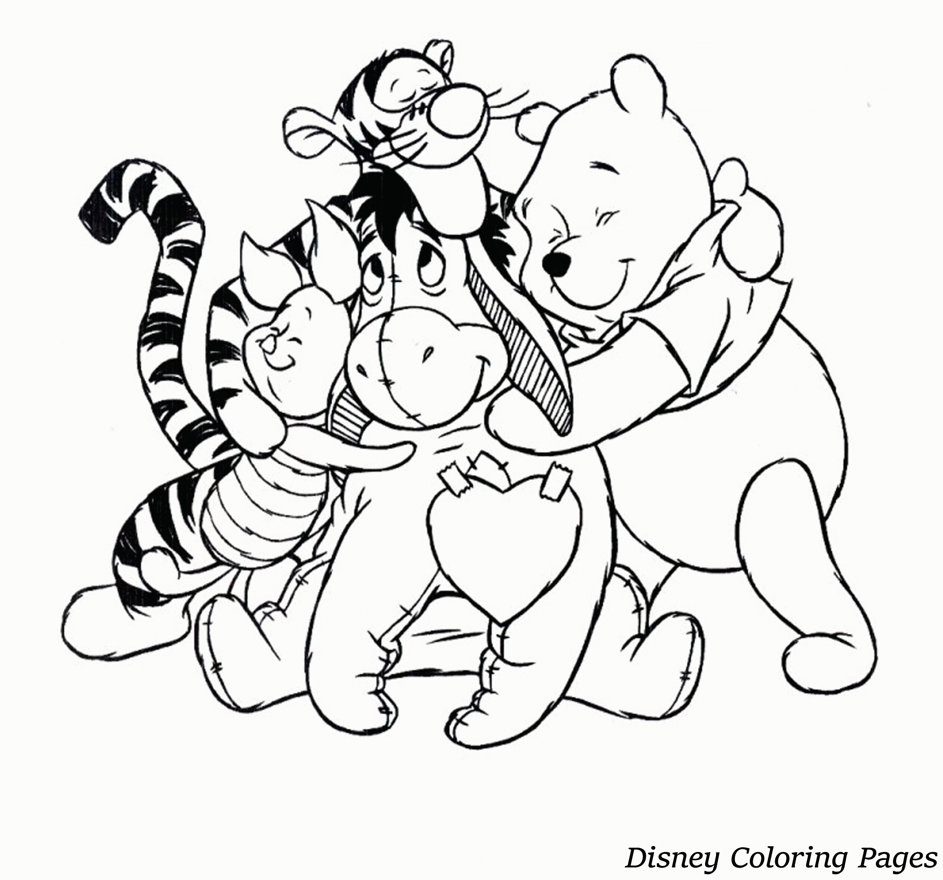 Disney Coloring Pages Pdf - Coloring Home - Free Printable Coloring Pages Of Disney Characters
