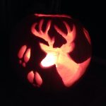 Diy Deer Silhouette Pumpkin Carving | Other Holiday Ideas | Pumpkin   Free Printable Deer Pumpkin Stencils