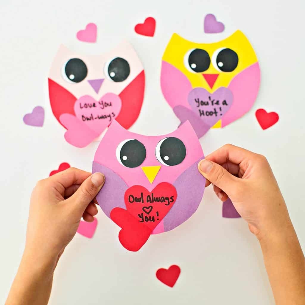 Diy Owl Valentine Card - Hello Wonderful - Free Printable Owl Valentine Cards