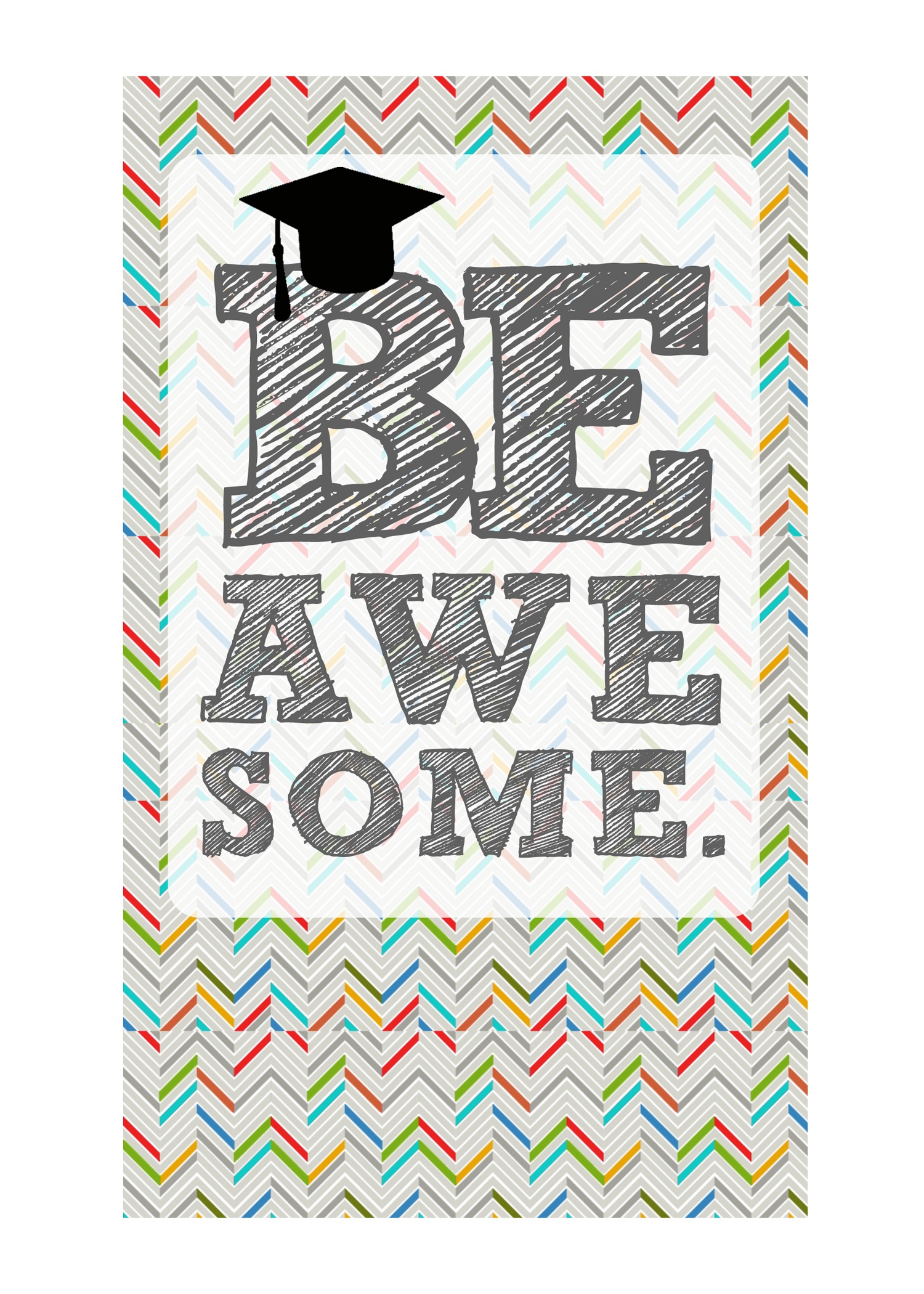 Diy Printable Graduation Cards–&amp;#039;omg&amp;#039; &amp;amp; &amp;#039;be Awesome&amp;#039; - Free Printable Graduation Cards