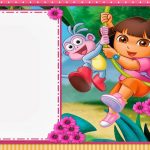 Dora The Explorer: Free Printable Invitations And Party Printables   Dora The Explorer Free Printable Invitations