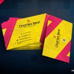 Download] Creative Business Card Free Psd | Psddaddy   Free Printable Business Card Maker