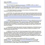 Download Free Alabama Month To Month Rental Agreement   Printable   Free Printable Lease Agreement