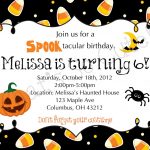 Download Free Template Free Printable Halloween Birthday Party   Free Halloween Birthday Invitation Templates Printable