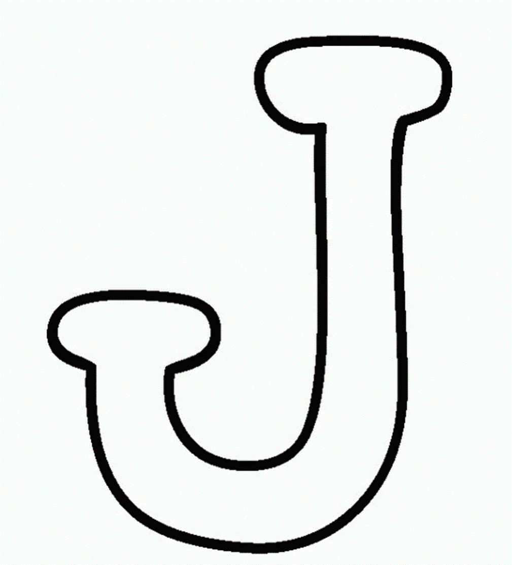 Download Letter J Printable Alphabet Coloring Page Or Print Letter - Free Printable Letter J