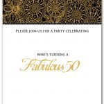 Download Now Free Printable 50Th Birthday Invitations | Bagvania   Printable Invitation Templates Free Download